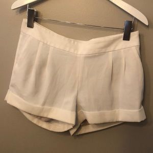 Express White Shorts
